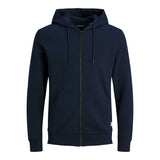 Jack&Jones Oversize Fermuarlı Kapüşonlu Erkek Sweatshirt - Günlük ve Spor