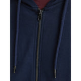 Jack&Jones Oversize Fermuarlı Kapüşonlu Erkek Sweatshirt - Günlük ve Spor