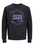Jack&Jones Erkek Oversize Sweatshirt - Minimalist Tasarım - Günlük Kullanım