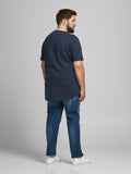 Jack&Jones Oversize Minimalist Erkek T-Shirt - Günlük Kullanım