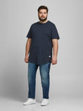 Jack&Jones Oversize Minimalist Erkek T-Shirt - Günlük Kullanım