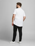 Jack&Jones Oversize Minimalist Erkek T-Shirt - Günlük Kullanım