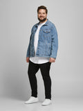 Jack&Jones Oversize Minimalist Erkek T-Shirt - Günlük Kullanım