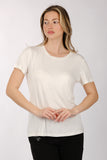 Daido Kadın Oversize T-Shirt - Kısa Kol Yuvarlak Yaka Minimalist Günlük