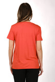Daido Kadın Oversize T-Shirt - Kısa Kol Yuvarlak Yaka Minimalist Günlük