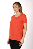 Daido Kadın Oversize T-Shirt - Kısa Kol Yuvarlak Yaka Minimalist Günlük