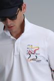 Lufian Minimalist Polo Yaka Kısa Kol Erkek T-Shirt - Günlük Kombinleriniz İçin