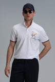Lufian Minimalist Polo Yaka Kısa Kol Erkek T-Shirt - Günlük Kombinleriniz İçin