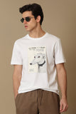 Lufian Oversize Minimalist Erkek T-Shirt - Kısa Kol Yuvarlak Yaka Günlük