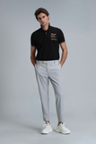 Lufian Minimalist Polo Yaka Kısa Kol Erkek T-Shirt - Günlük Kombinleriniz İçin