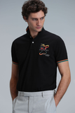 Lufian Minimalist Polo Yaka Kısa Kol Erkek T-Shirt - Günlük Kombinleriniz İçin