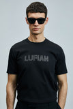 Lufian Minimalist Oversize Yuvarlak Yaka Kısa Kol Erkek T-Shirt