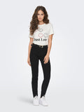 Only Minimalist Kadın T-Shirt - Kısa Kol Yuvarlak Yaka Günlük