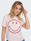 Only Minimalist Kadın T-Shirt - Kısa Kol Yuvarlak Yaka Günlük