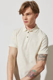 Wrangler Minimalist Polo Yaka Kısa Kol Erkek Tişört - Günlük Kullanım
