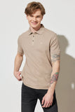 Wrangler Erkek Polo Yaka Kısa Kol T-Shirt - Minimalist Günlük