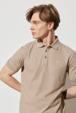 Wrangler Erkek Polo Yaka Kısa Kol T-Shirt - Minimalist Günlük