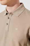Wrangler Erkek Polo Yaka Kısa Kol T-Shirt - Minimalist Günlük