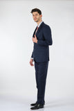 Tom Becker Slim Fit Erkek Takım Elbise - İki Parça Klasik Stil
