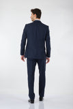 Tom Becker Slim Fit Erkek Takım Elbise - İki Parça Klasik Stil