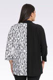 Tolga Saraçoğlu Oversize 3/4 Kol Gömlek Yaka Kadın Ceket - Minimalist Stil