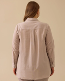 büyük beden nakışlı pul detaylı tunik Gala-Xi