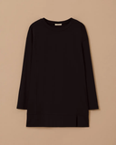 büyük beden uzun kollu basic tunik Gala-Xi