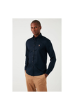 U.S. Polo Assn. Erkek Minimalist Uzun Kol Gömlek - Regular Fit