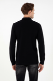 U.S. Polo Assn. Erkek Uzun Kol Polo Yaka Sweatshirt - Günlük Minimalist Stil