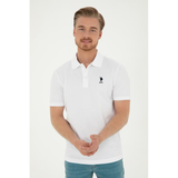 U.S. Polo Assn. Minimalist Polo Yaka Kısa Kol Erkek T-Shirt - Günlük Stil