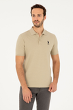 U.S. Polo Assn. Minimalist Polo Yaka Kısa Kol Erkek T-Shirt - Günlük Stil