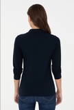 U.S. Polo Assn. Kadın Uzun Kol Polo Yaka Sweatshirt - Minimalist Tarz