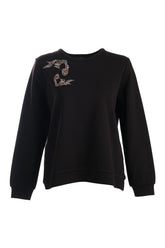 Vedi-bb Kadın Oversize Minimalist Sweatshirt - Günlük Kullanım