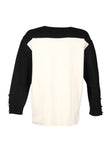 Vedi-bb Oversize V Yaka Triko Kazak - Minimalist Stil - Günlük
