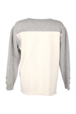 Vedi-bb Oversize V Yaka Triko Kazak - Minimalist Stil - Günlük