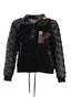Vedi Oversize Uzun Kol Minimalist File Detaylı Kadın Bluz