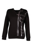 Vedi Minimalist Oversize V Yaka Uzun Kol Kadın Bluz VD4104