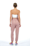 Vedi Oversize Kadın Pantolon: Minimalist Stil, Yüksek Bel, Midi Boy