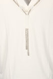 Vedi Oversize Minimalist Kadın T-Shirt - Kısa Kol Rahat Günlük