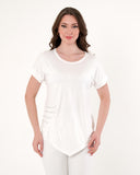 Vedi Minimalist Oversize Kısa Kol T-Shirt - Günlük Şıklık