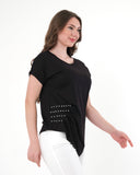 Vedi Minimalist Oversize Kısa Kol T-Shirt - Günlük Şıklık