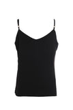 Ysatis V Yaka Fermuarlı Minimalist Crop Bluz - Günlük Şıklık