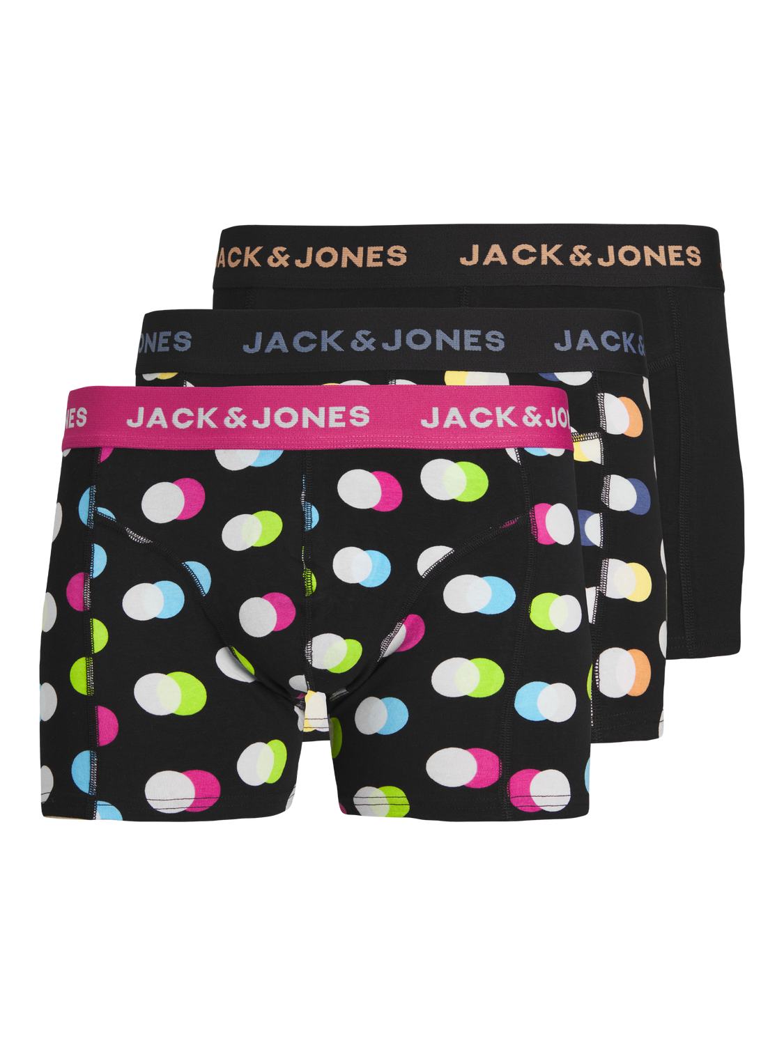 Jack&Jones Erkek Boxer 3lü Set - Minimalist Desen - Rahat ve Şık Ana görsel