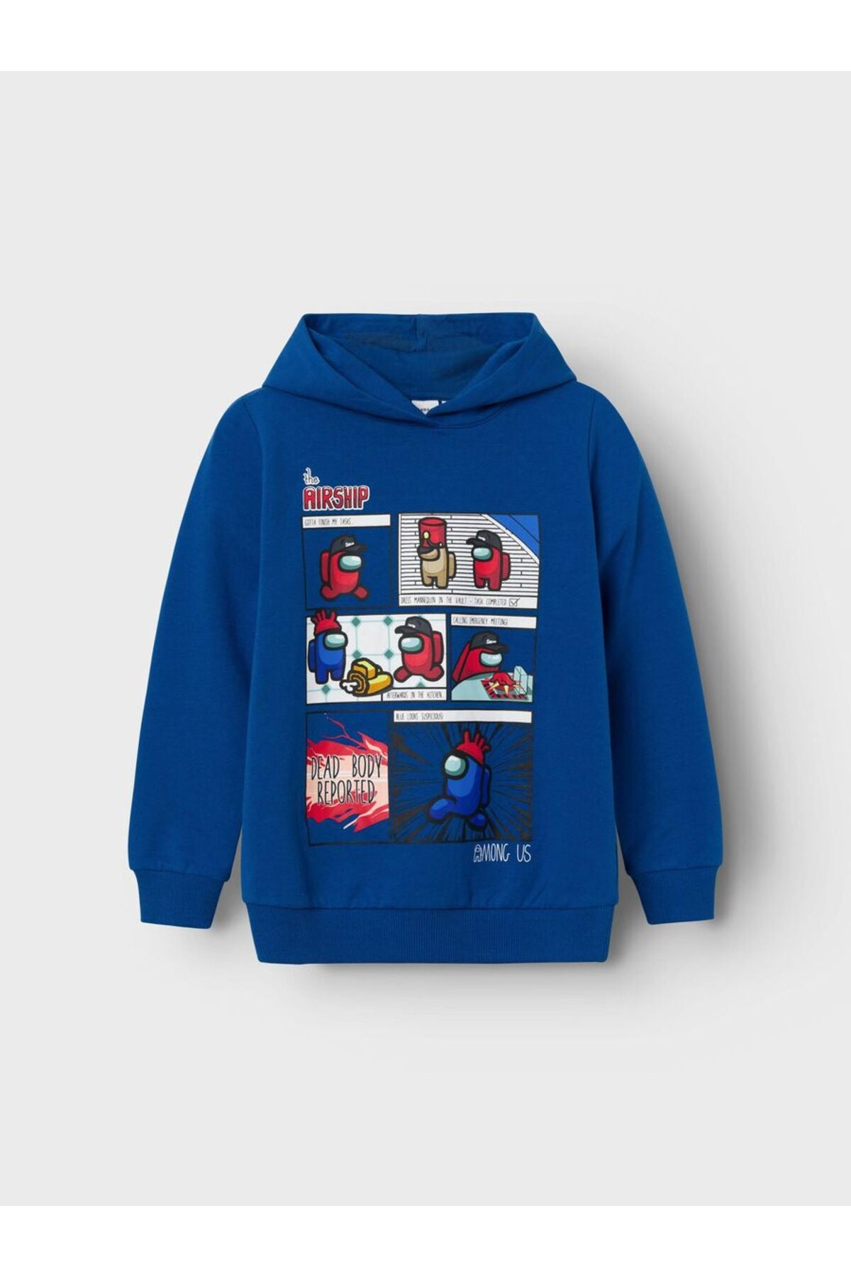 Among Us Baskılı Kapüşonlu Sweatshirt-Erkek Çocuk-Günlük Translation missing: tr.content.product_image_secondary