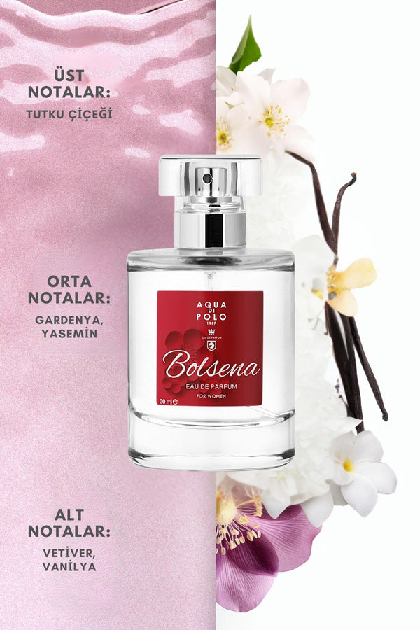 Aqua Di Polo Bolsena Kadın Parfümü 30ml - Kalıcı ve Büyülü Koku