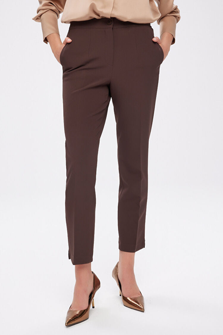 Arka Kemeri Lastikli Slim Fit Pantolon FAİK SÖNMEZ İkincil görsel