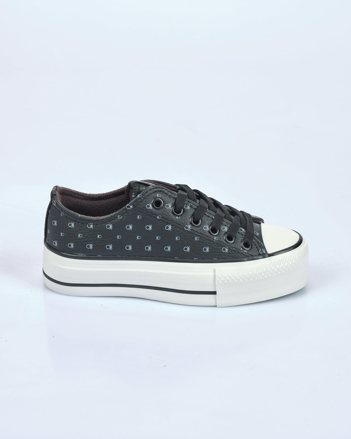 Benetton Kadın Minimalist Platform Sneaker - Günlük - Rahat - Canvas Translation missing: tr.content.product_image_main