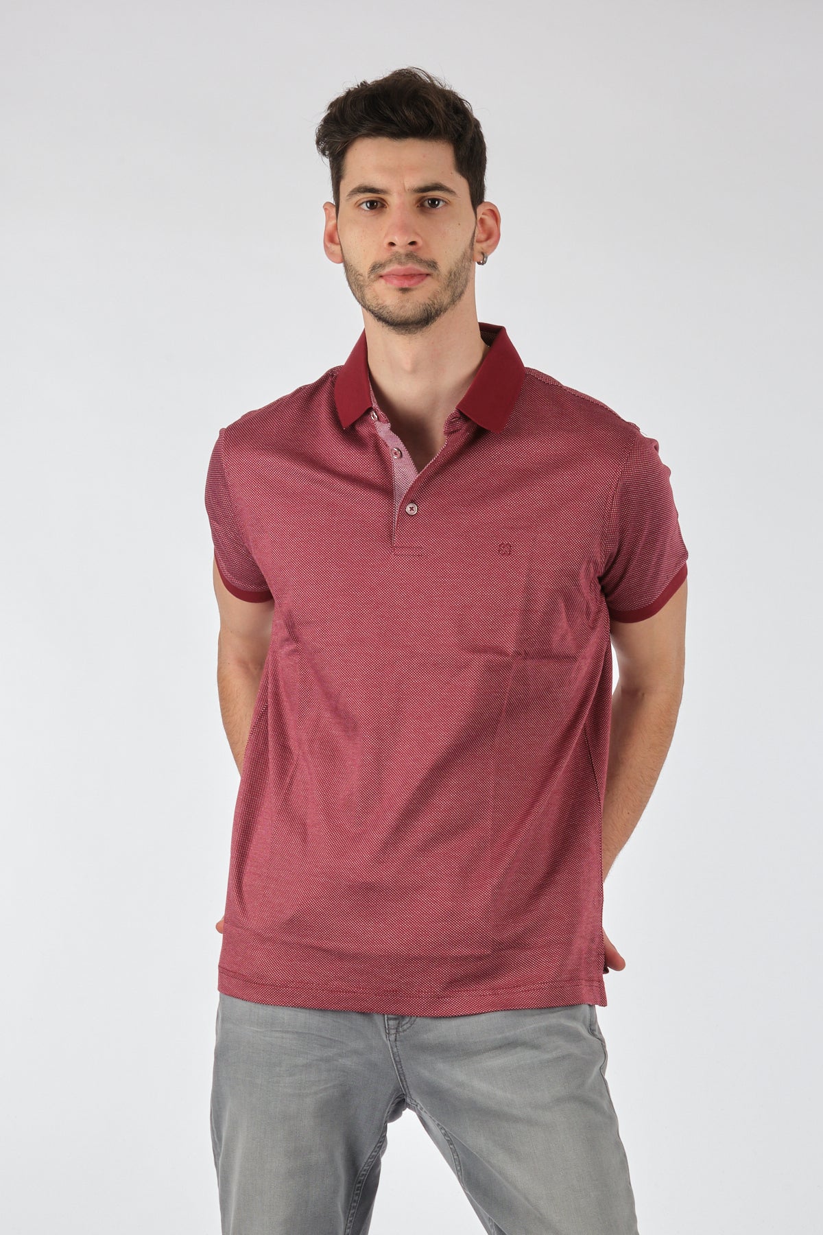 Barca Erkek Polo Yaka Kısa Kol T-Shirt - Regular Fit - Günlük Stil