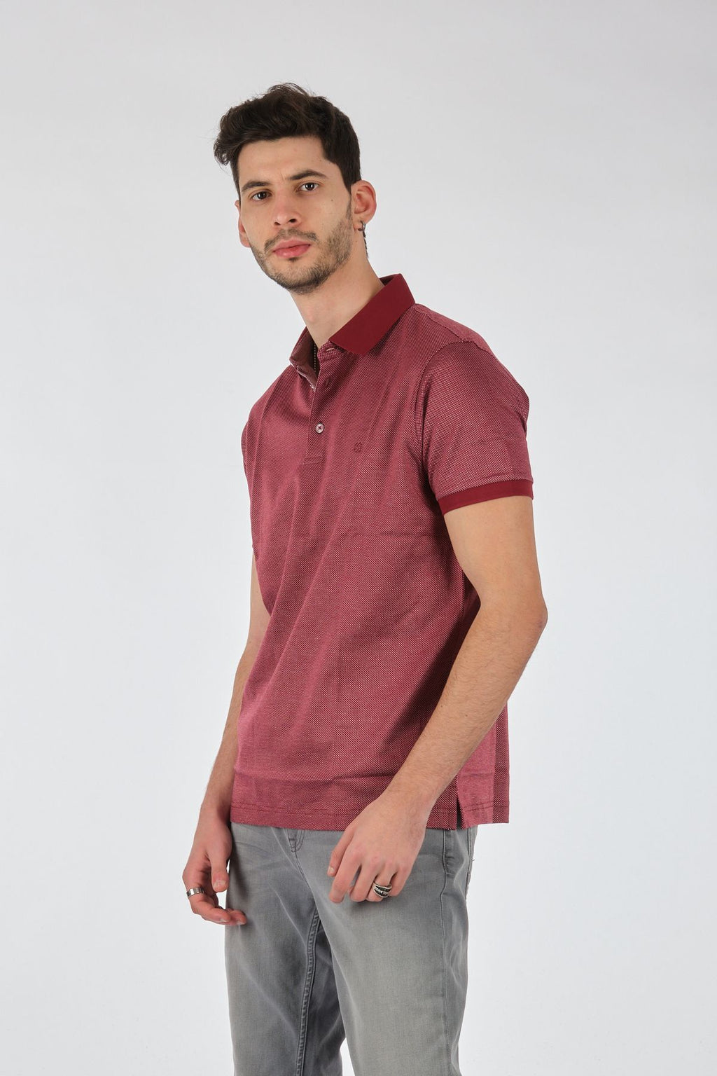 Barca Erkek Polo Yaka Kısa Kol T-Shirt - Regular Fit - Günlük Stil