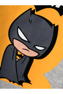 Batman Baskılı Uzun Kol Erkek Çocuk Sweatshirt-Rahat ve Şık